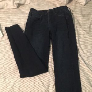 High waisted ankle jeggings